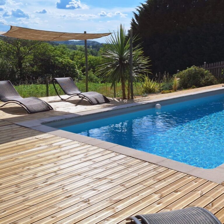 Lame de Terrasse Petit Peigne Brun