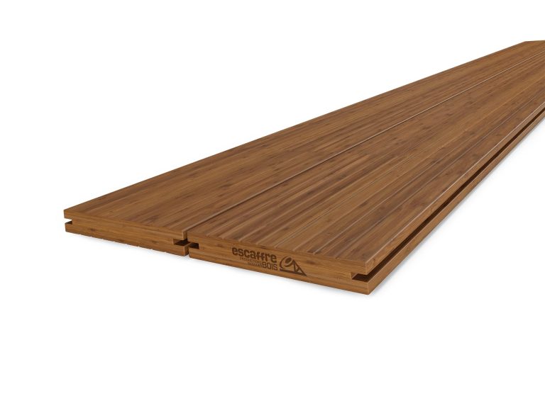 Lame de Terrasse Bambou Marron Escaffre Bois