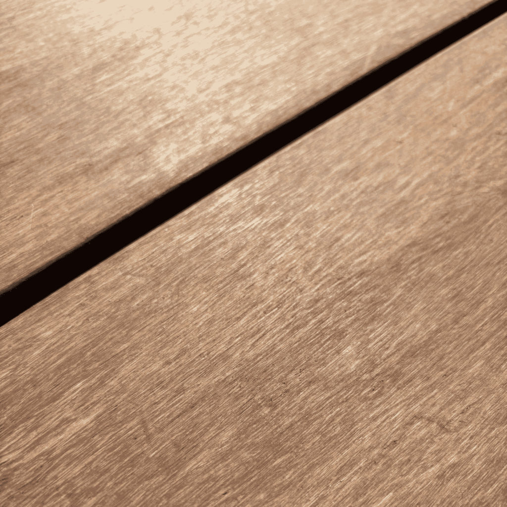 Zoom Lame de Terrasse en Bambou Marron finition Lisse