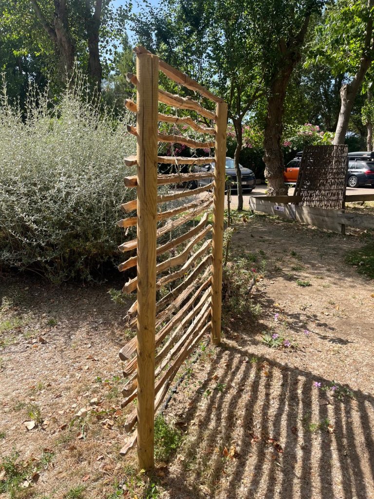 ganivelle structuere vegetaux