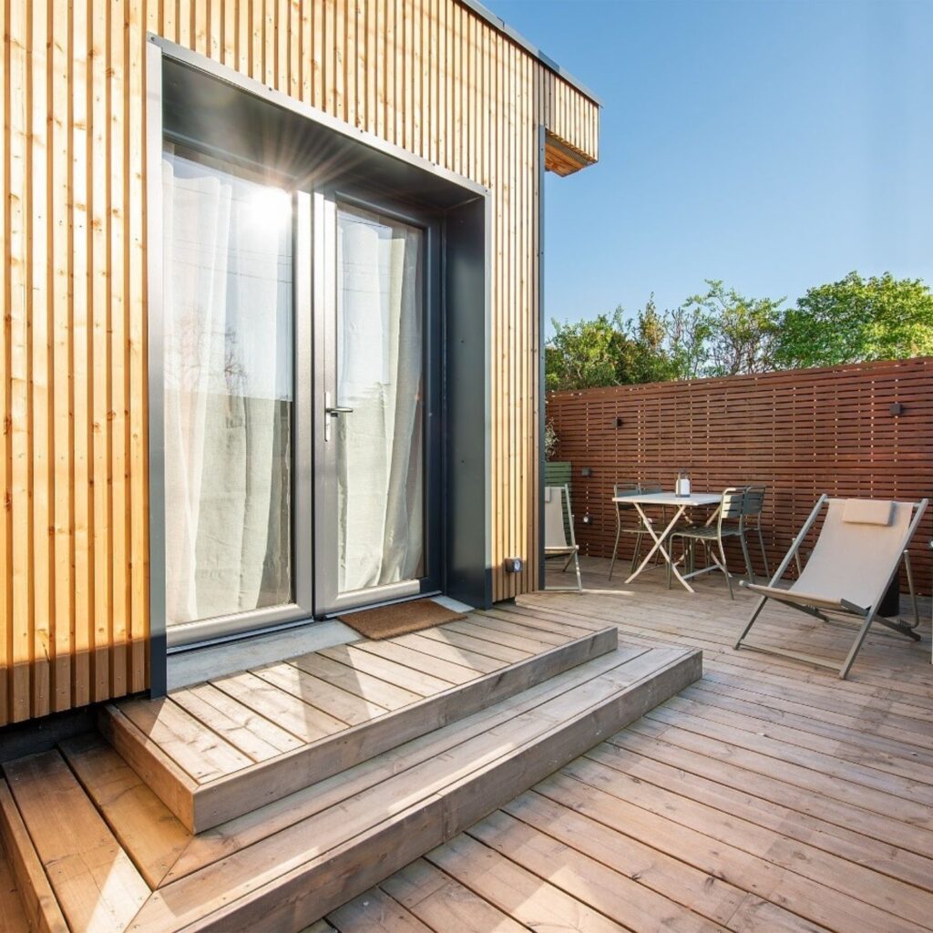 Bardage Epicea Faux claire Voie Escaffre Bois