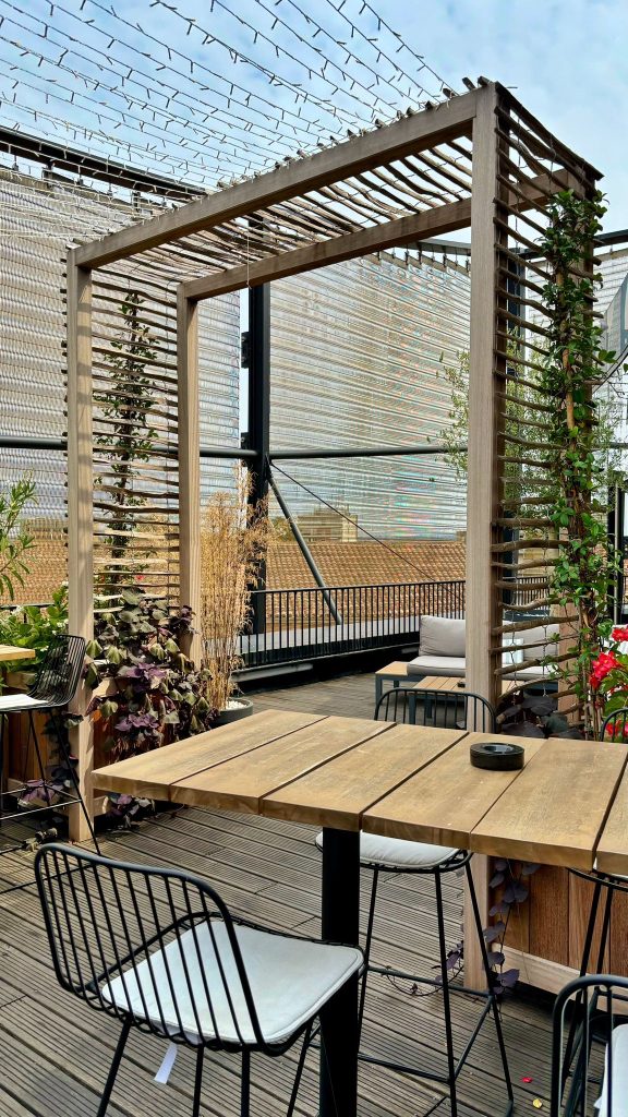 Jardinière Mira RoofTop Escaffre Bois