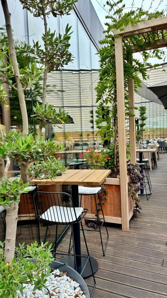 Mira Roof Top Jardinière Escaffre Bois