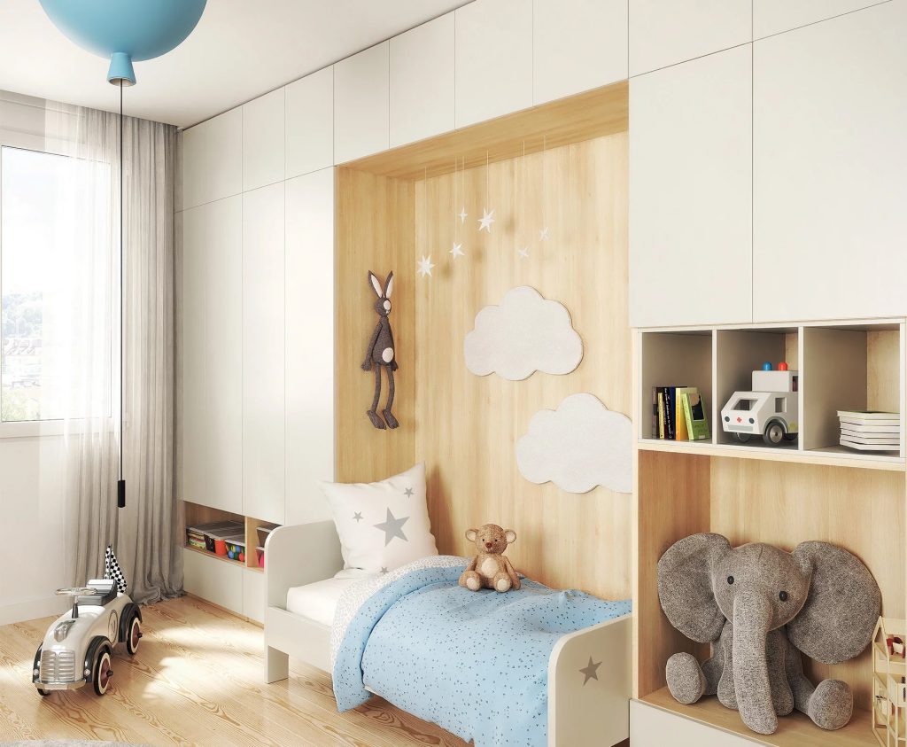 Porte placard chambre enfant Coulidoor