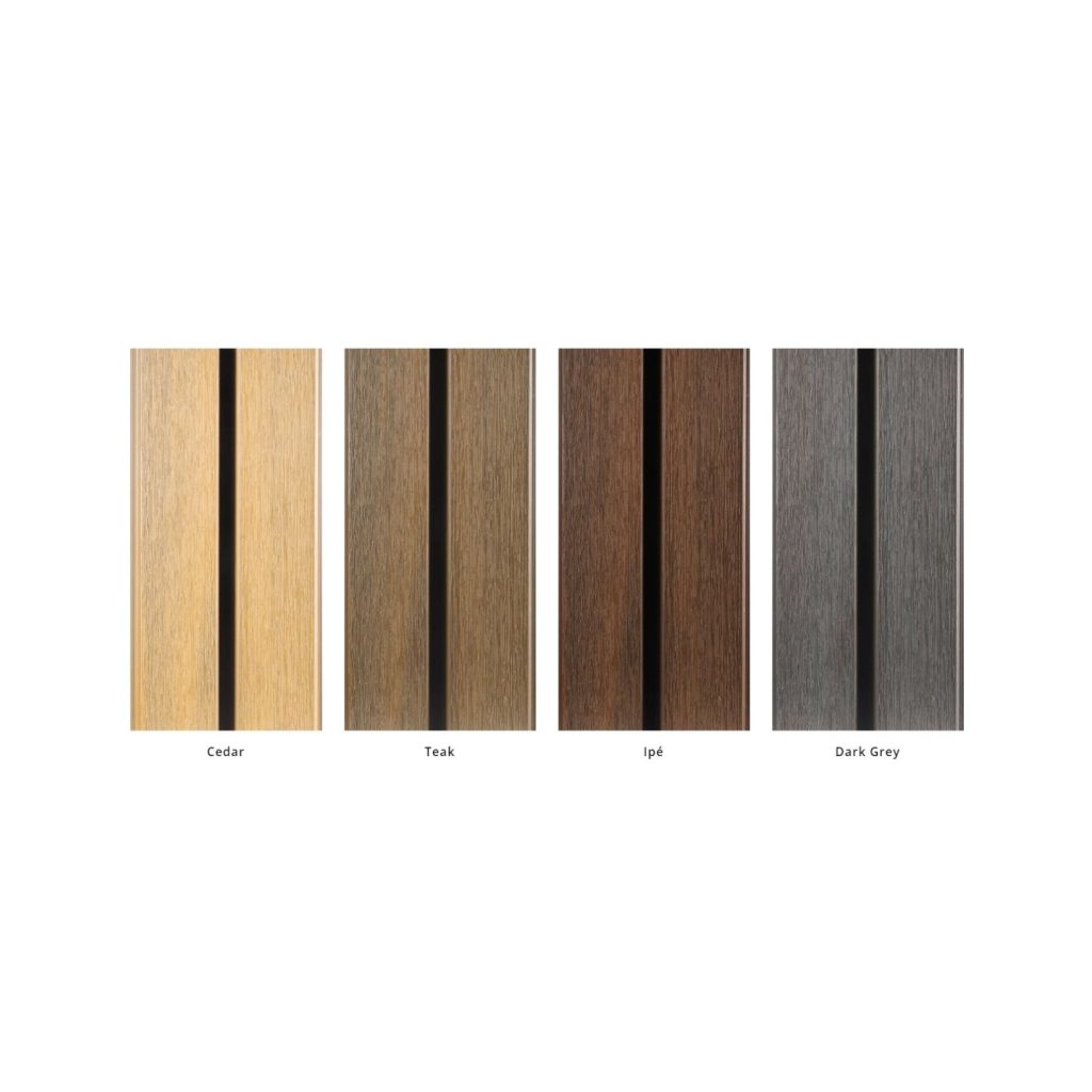 Bardage Composite Co Extrudé Profil Claire Voie Wero 60 Escaffre Bois