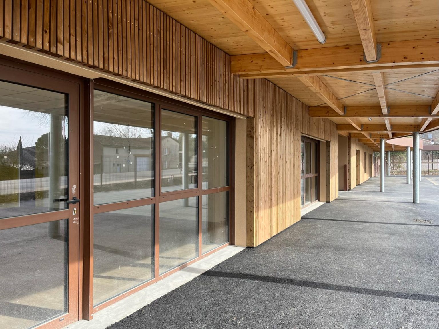 Ecole Denat Bardage Escaffre Bois