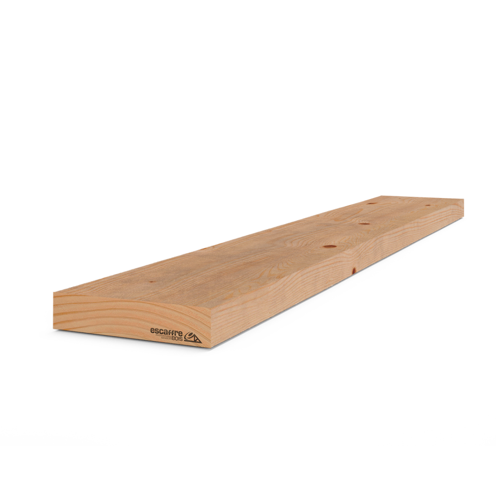 planche brute Douglas SANS aubier