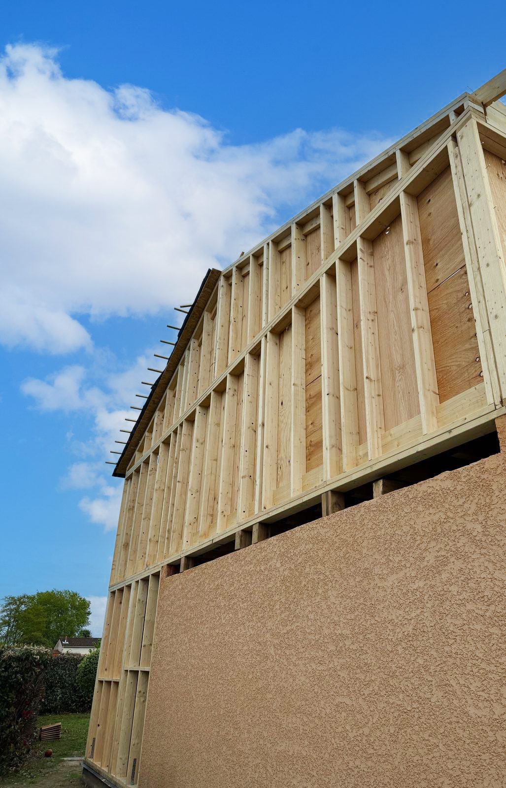 Extension Ossature Bois Escaffre Bois