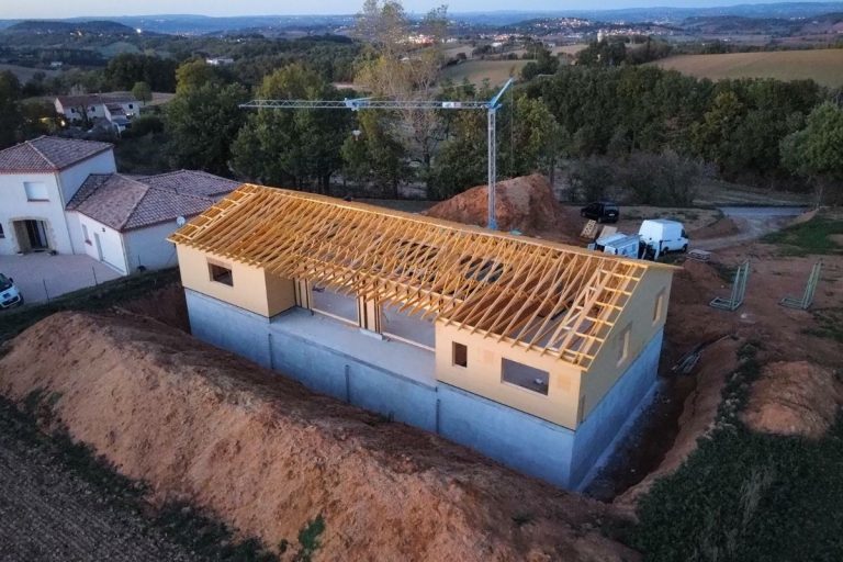Maison Ossature Bois Charpente Fermette Escaffre Bois