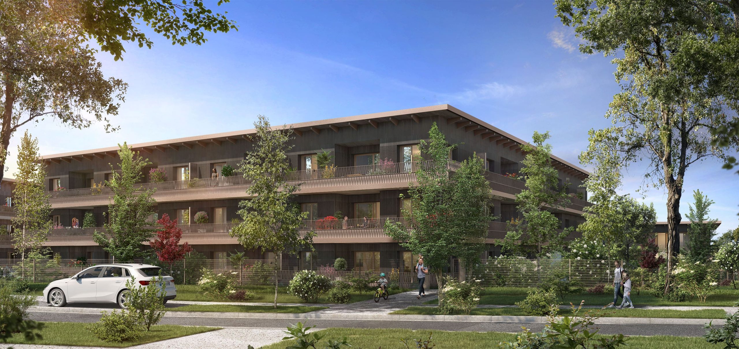 RésidenceCarréFlore 3D GreenCity Immobilier