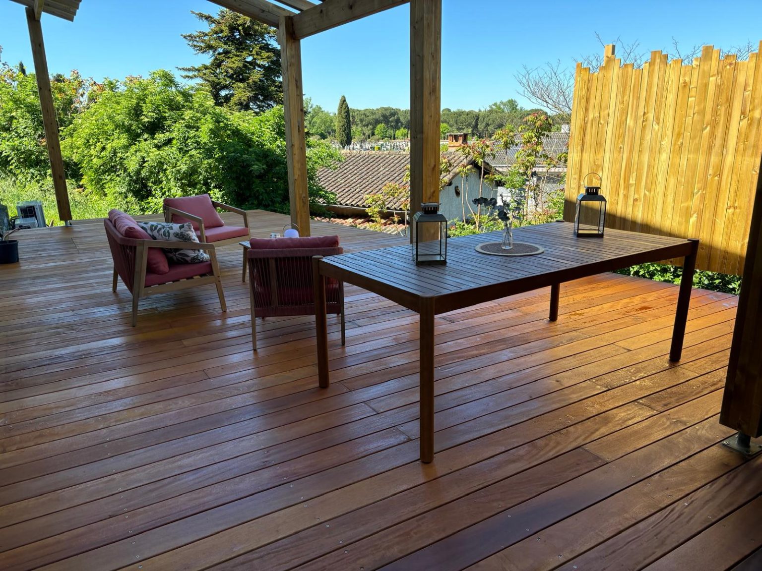 terrasse garapa saturé