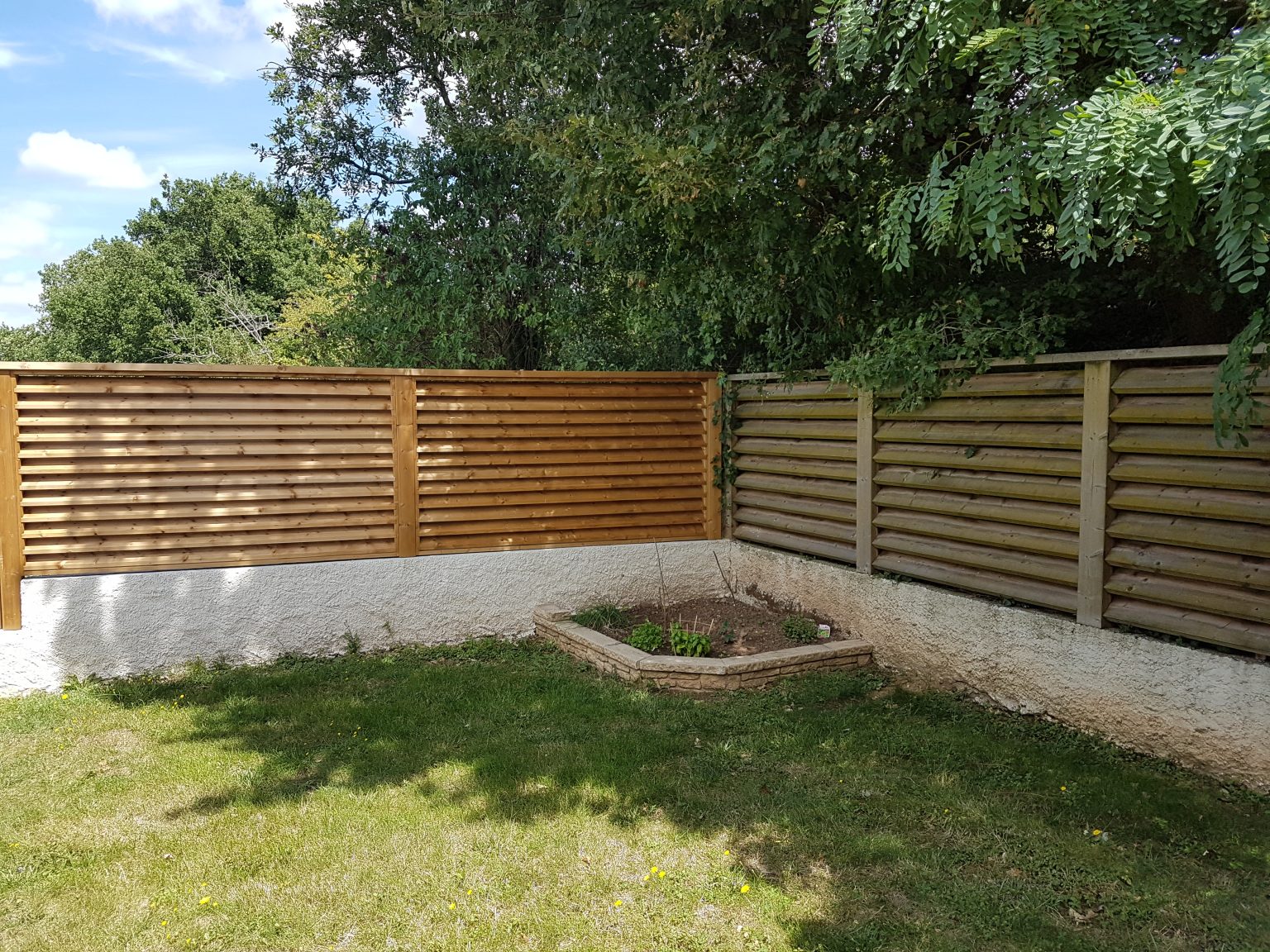 Clôture bois
