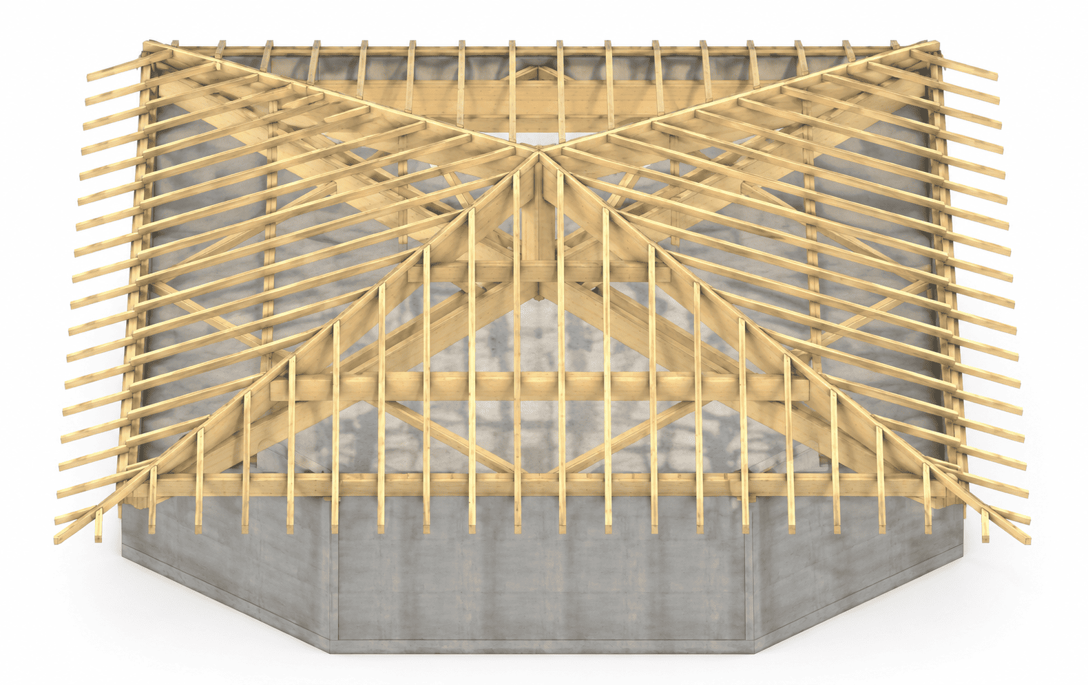 Charpente Traditionnelle Extension CRPA Valence d’Albigeois